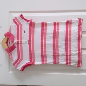 Hollister striped skinny polo